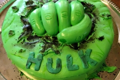 Hulk-cake