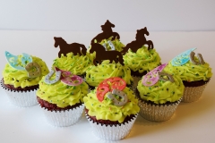 Horses-cupcakes